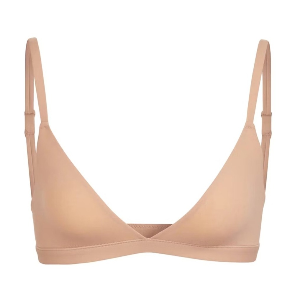 Skims Fits Everybody Triangle Bralette Ochre Medium BR-TRI-2024 - Picture 1 of 6